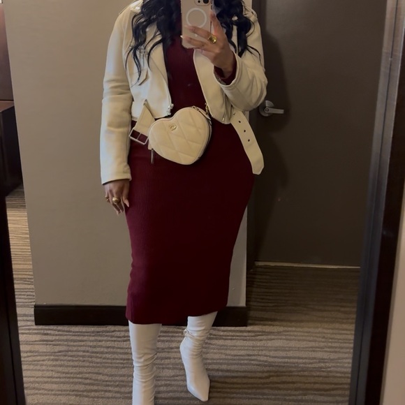 COACH quilted heart purse - Picture 3 of 6